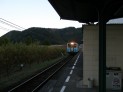 宇和島行きの列車に乗っていく